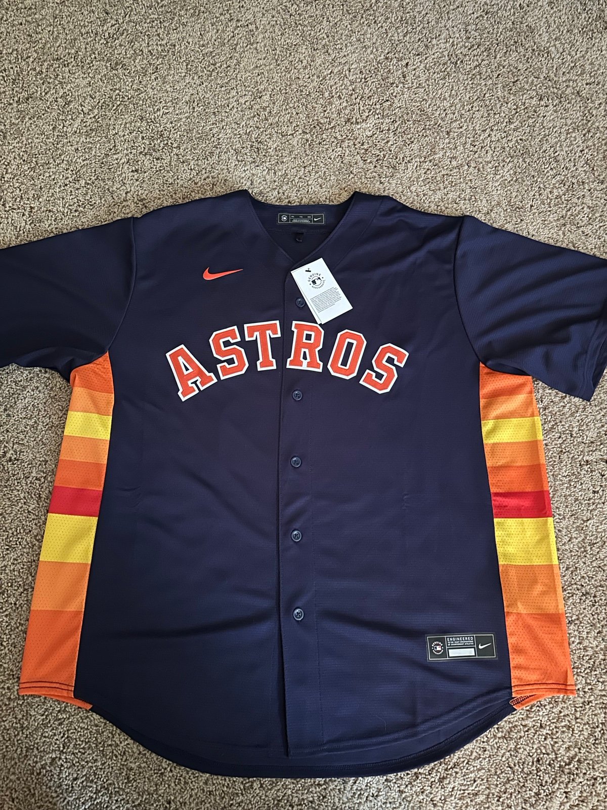 Houston Astros Justin Verlander Nike Jersey