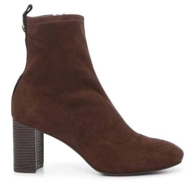 Donald J. Pliner Cattie Bootie Size 6.5 Brown Block Heel Round Toe Boots NEW