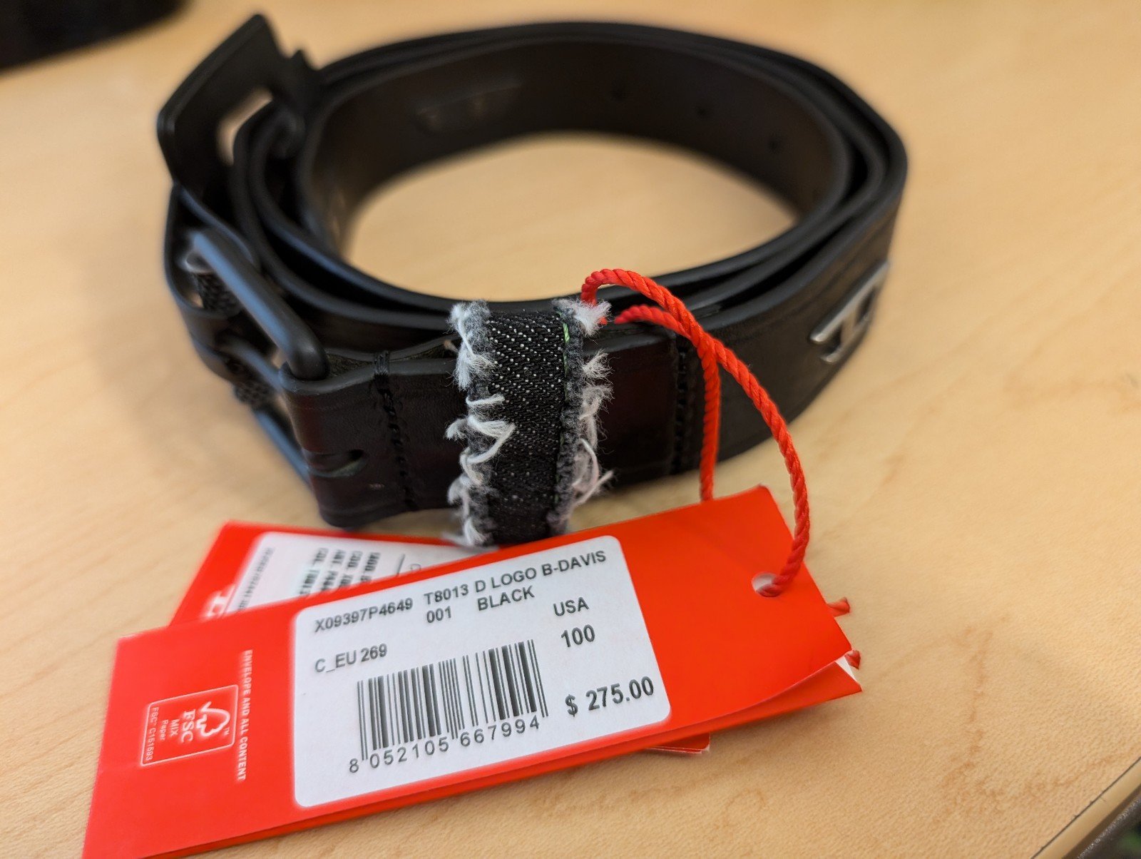 DIESEL Leather Belt