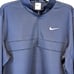 Nike Dri-FIT Half-Zip Golf Pullover Mens Navy Blue/White CK6076-451 Sz Small NEW
