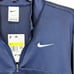 Nike Dri-FIT Half-Zip Golf Pullover Mens Navy Blue/White CK6076-451 Sz Small NEW