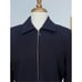 Women's Black and Silver Coat