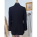 Women's Black and Silver Coat