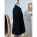 Women's Black and Silver Coat