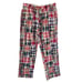 J Crew Mens Pants 34x30 Madras Plaid Patchwork Golf Cotton Straight Leg Preppy