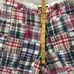 J Crew Mens Pants 34x30 Madras Plaid Patchwork Golf Cotton Straight Leg Preppy