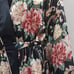 New Amelia's Robe Rose Foral Satin size M