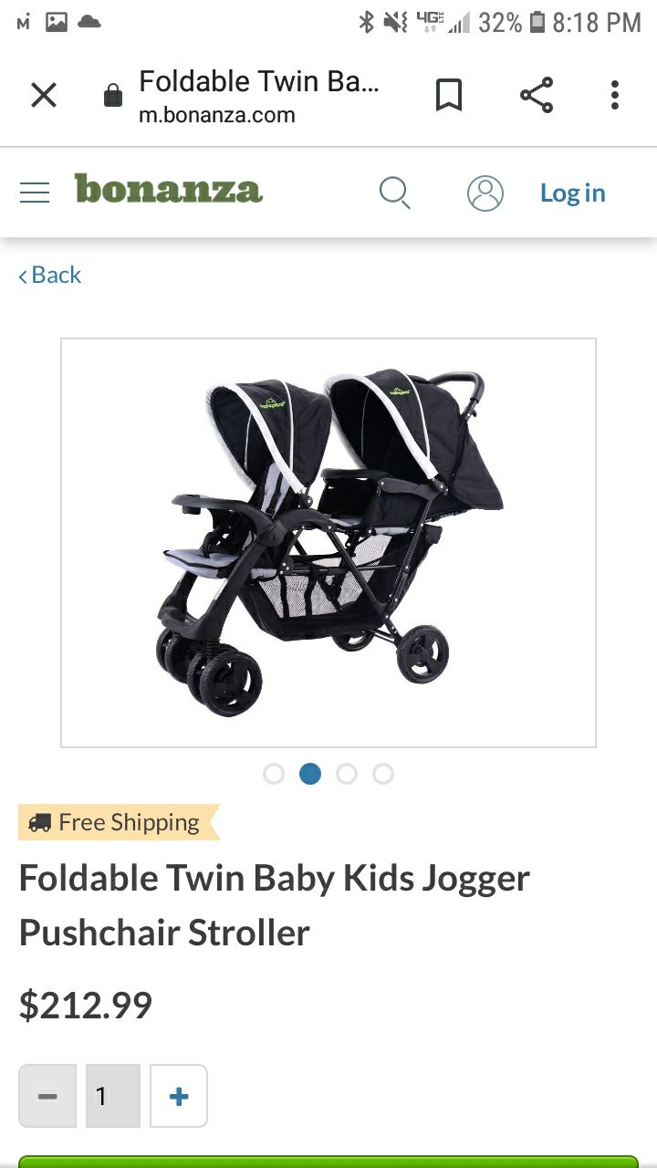 Jogger stroller