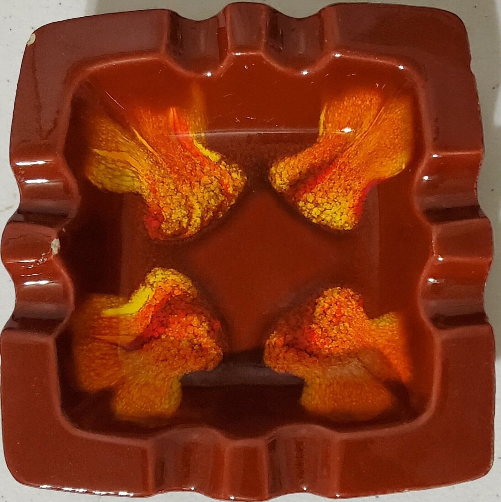 Collectible Vintage Sequoia Ware Ashtray | Mid-Century Modern Decor Piece
