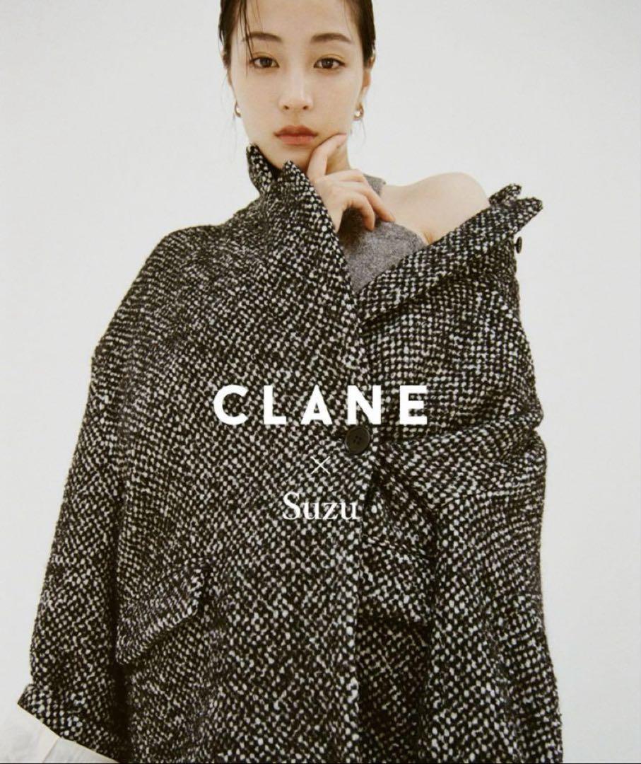 SuzuHirose×CLANE MIX COLOR OVER COAT SATSUKI NAKAMURA | 「CLANE × SUZU」 イチオシのMIX COLOR OVER