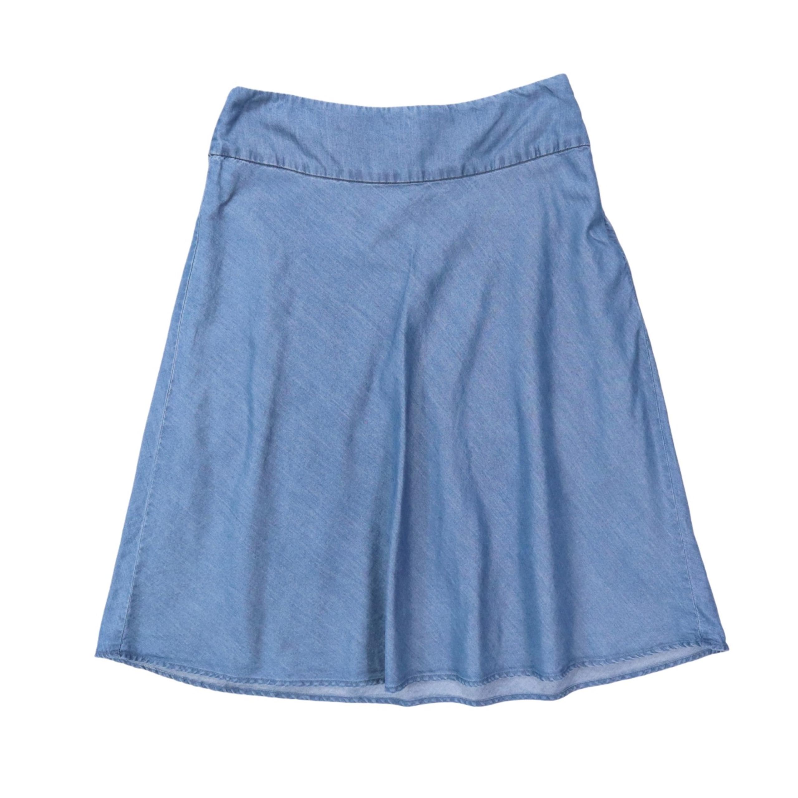 Westpoint Skirt Denim A-line Knee Level Size 20 Waist 31"