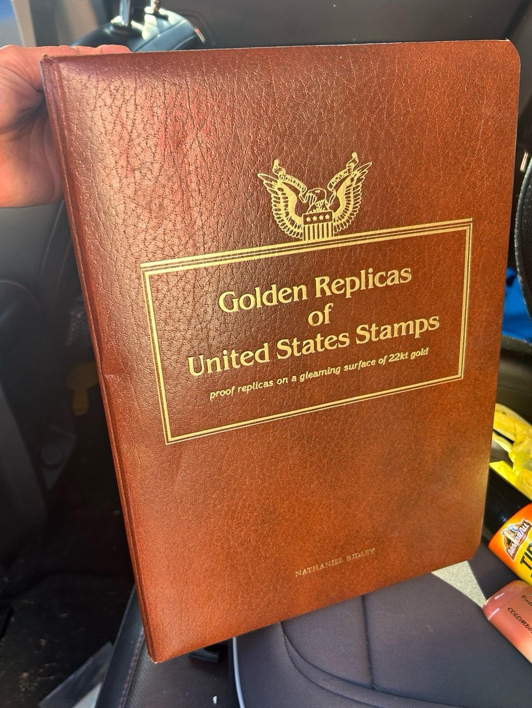 Golden Replicas of United States Stamps