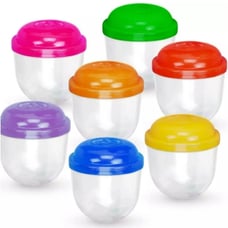 400 Vending Machine Capsules - 2 Inch Clear Acorn Capsules free shipping