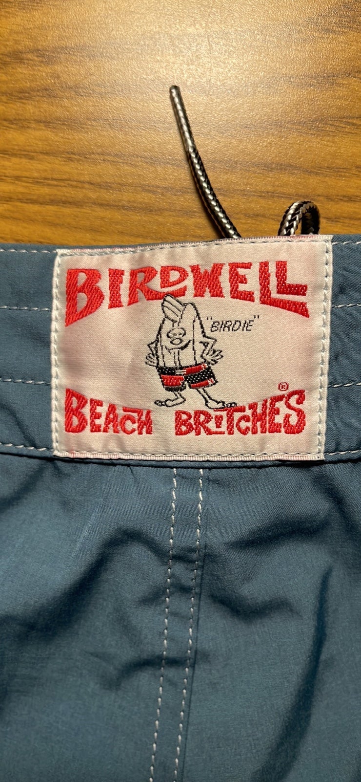 birdwell beach britches swimming shorts men’s 35x9 USA Made