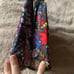 Colorful Bouquet in Cotton Gabardine lunch box