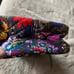Colorful Bouquet in Cotton Gabardine lunch box