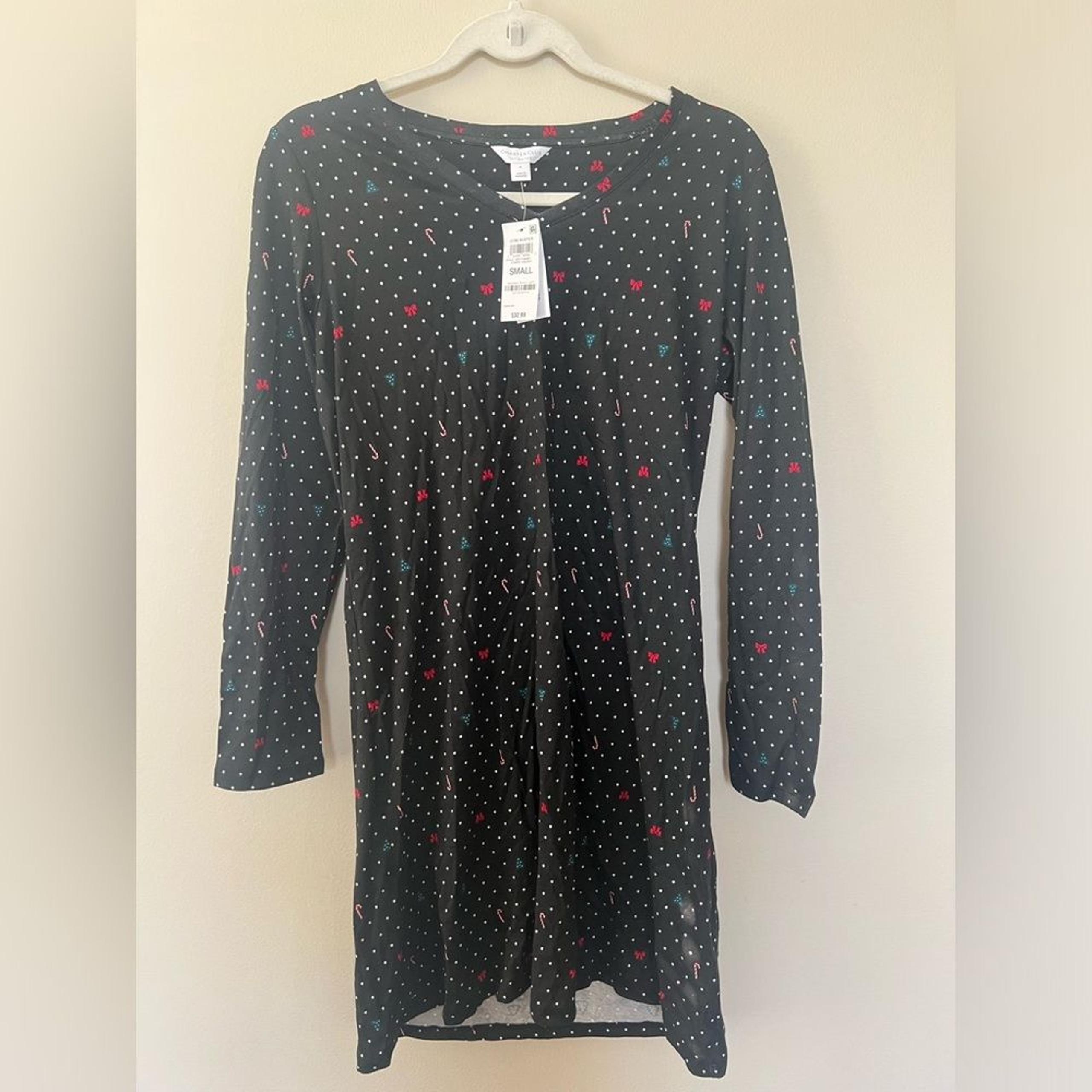 Charter Club Intimates Starry Holiday nightgown Christmas sleepwear women S new