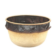 Vintage Cook-Rite Economy Cookware Bowl Crock 10 X 6” USA Glazed Inside & Lip