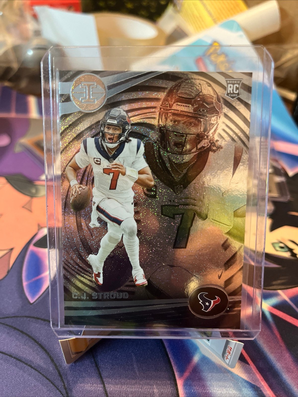 2023 Panini Illusions Football CJ Stroud Sparkle Dots Rookie Case Hit SSP lot