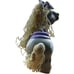 Vintage 1992 Crimp N Curl Cabbage Patch Kids Blonde Grey Plastic Horse Pony 12