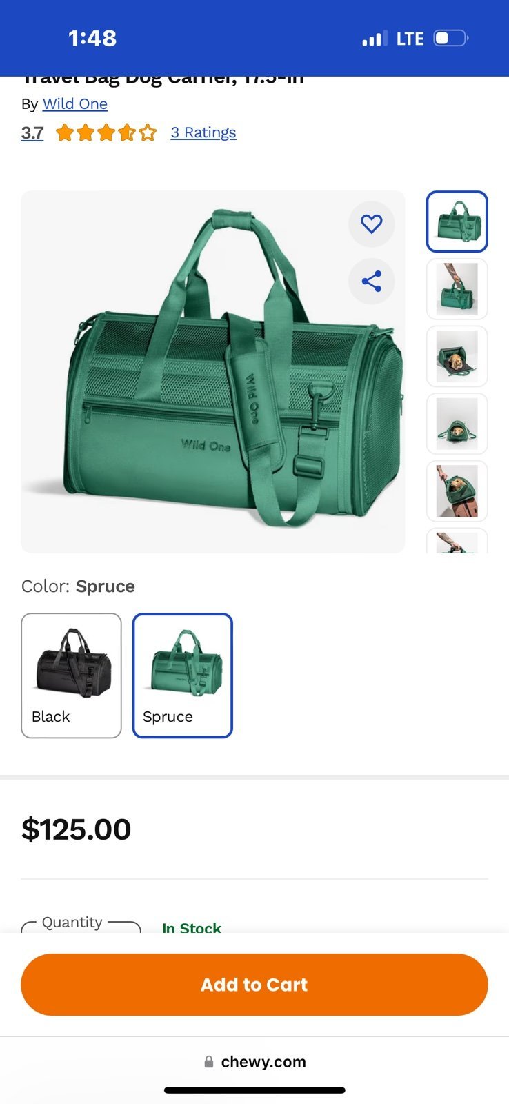 Wild One Pet Carrier