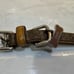 Coach leather dog collar S