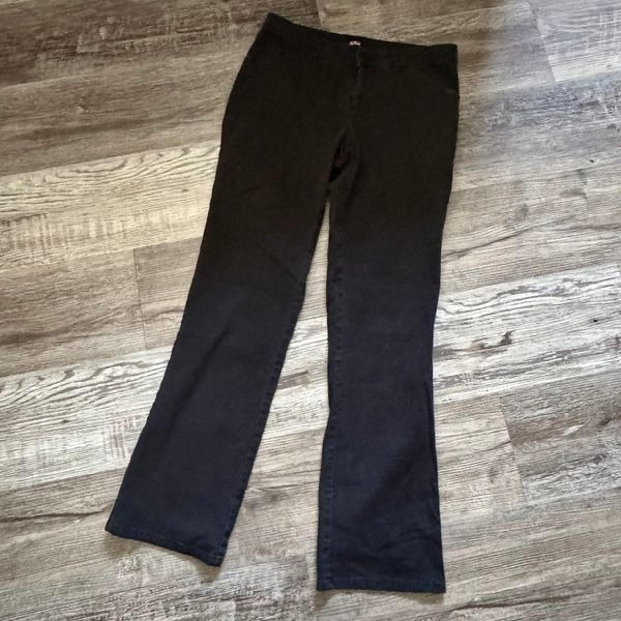 Dickies Black Relaxed Fit Pants Size 4 Reg