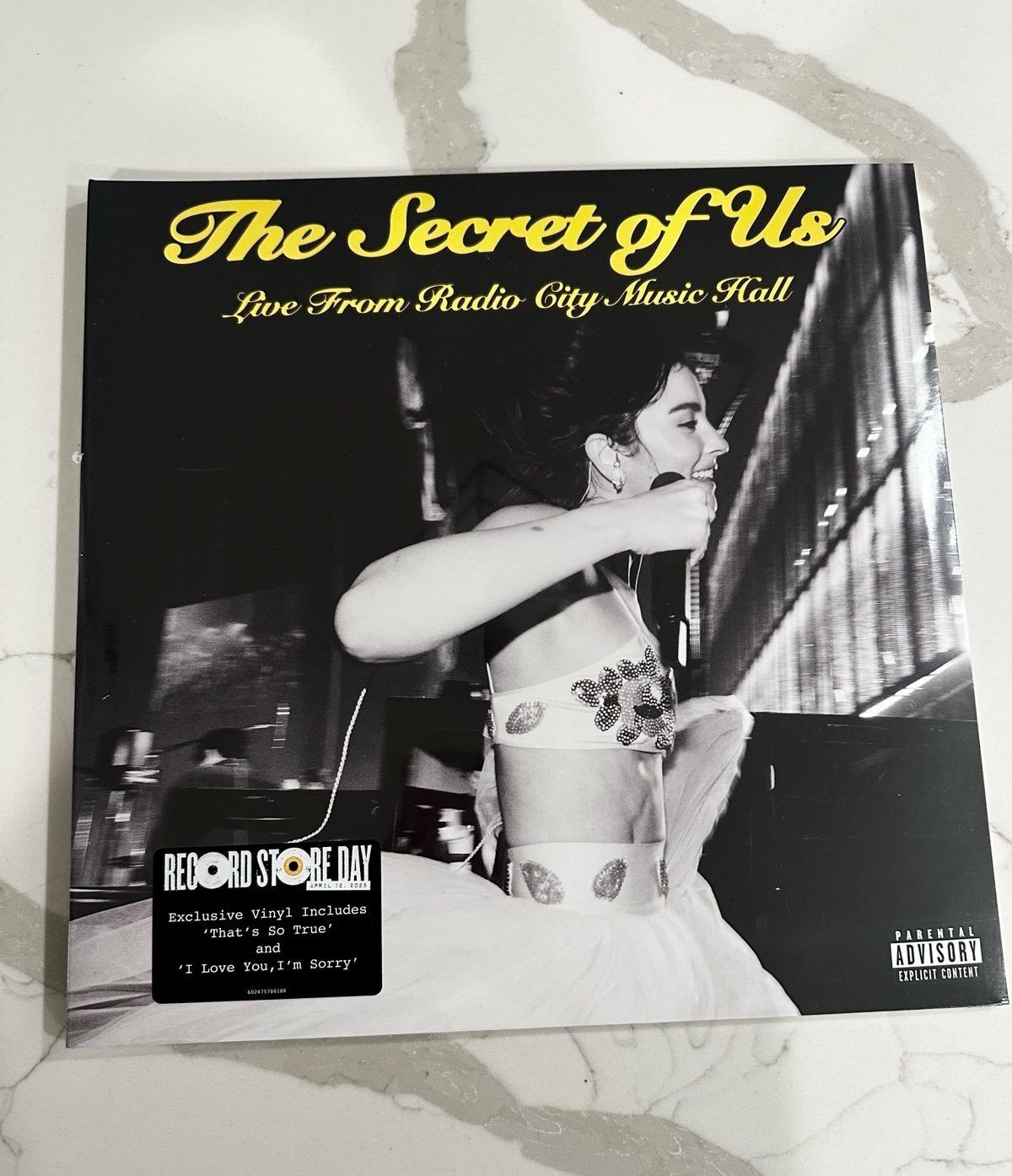 Gracie Abrams - The Secret of Us Live from Radio Music Hall RSD Vinyl