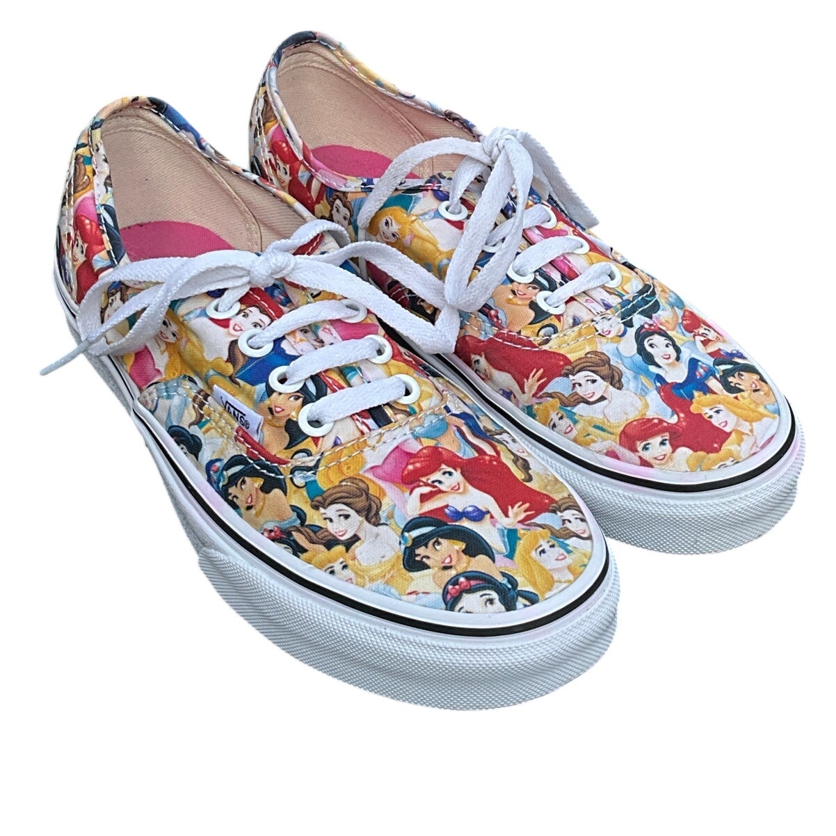 Vans Limited Edition Disney Princesses Lace up Sneaker Women 6.5