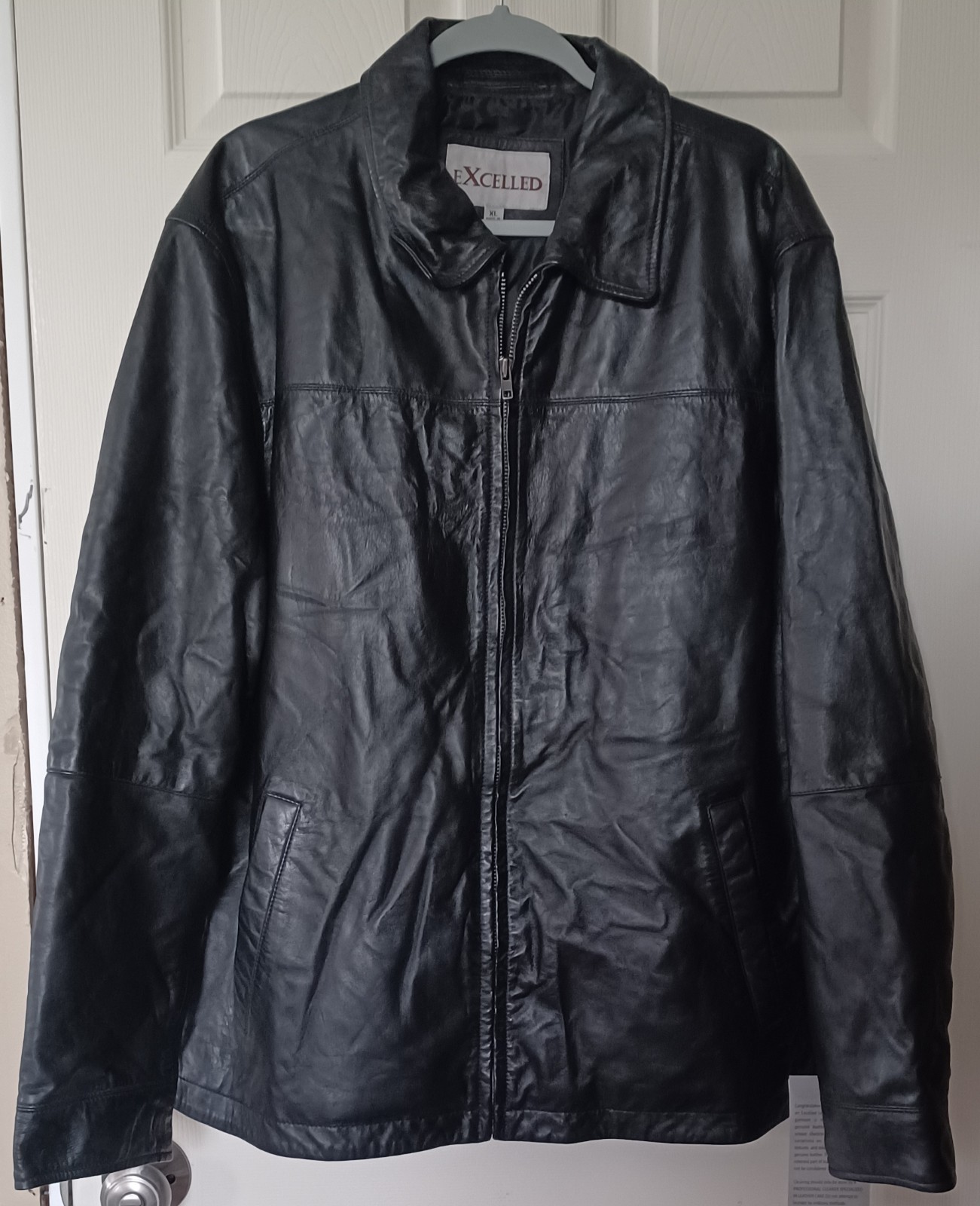 Mens Excelled Leather Bomber Jacket