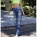 revice denim butterfly jeans