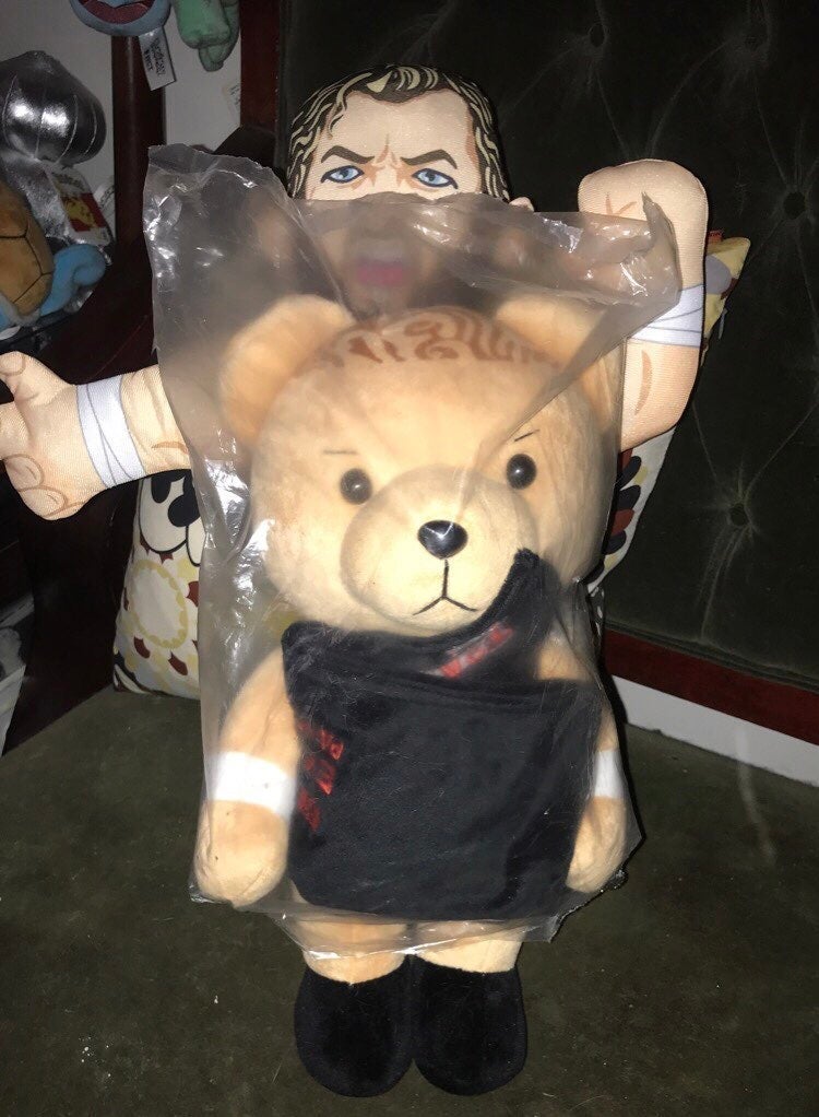 Minoru Suzuki bear EYES OF THE BEAST/ FDT shirt AEW NJPW WWE