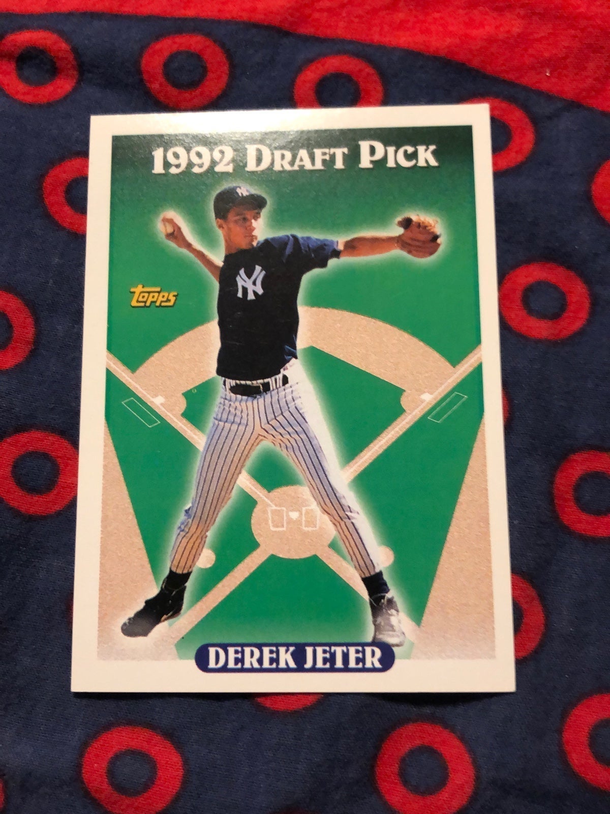 Derek Jeter Rookie Card Topps 1992 Draft MINT New York Yankees