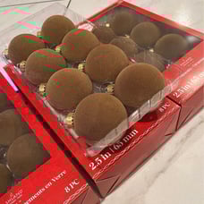 3 x 8ct. Tan Velvet Glass Ball 24pc Ornament Set Studio McGee & Hobby Lobby Dupe