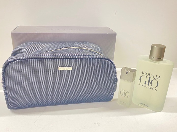 Giorgio Armani Acqua Di Gio Travel Set 3 pcs - NEW WITH BOX