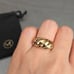 Mejuri Croissant Dome 18k Gold Vermeil Ring