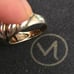 Mejuri Croissant Dome 18k Gold Vermeil Ring
