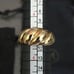 Mejuri Croissant Dome 18k Gold Vermeil Ring