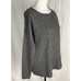 Diane Von Furstenberg Womens Sweater Gray Cashmere Long Sleeves S