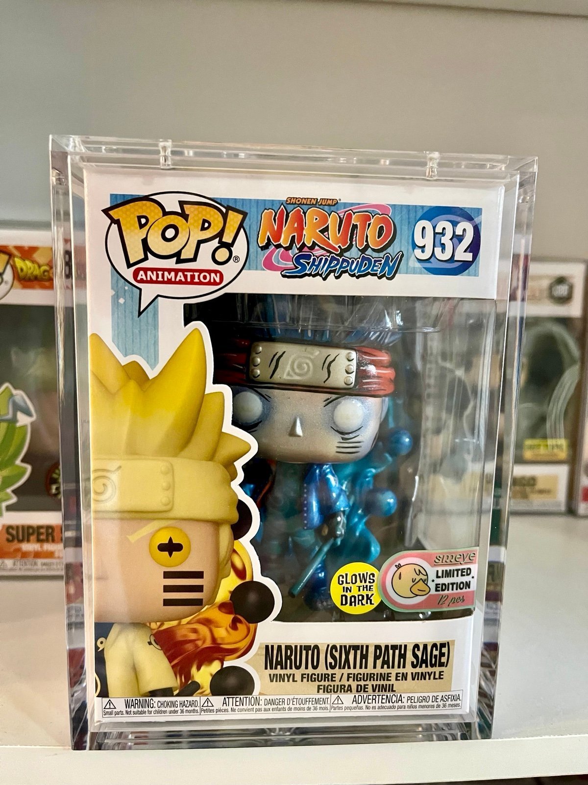Funko Pop! Naruto Six Path Sage Smeye LE 12pcs Glow #932