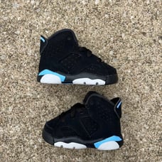 Nike Air Jordan 6 Retro University Blue Size 3C Brand New