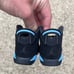 Nike Air Jordan 6 Retro University Blue Size 3C Brand New