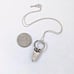 Sterling silver necklace opal gem handmade artisan Eklektika 925 ooak unique