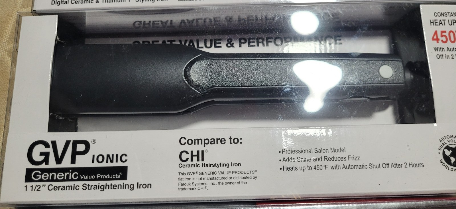 Hair straightener