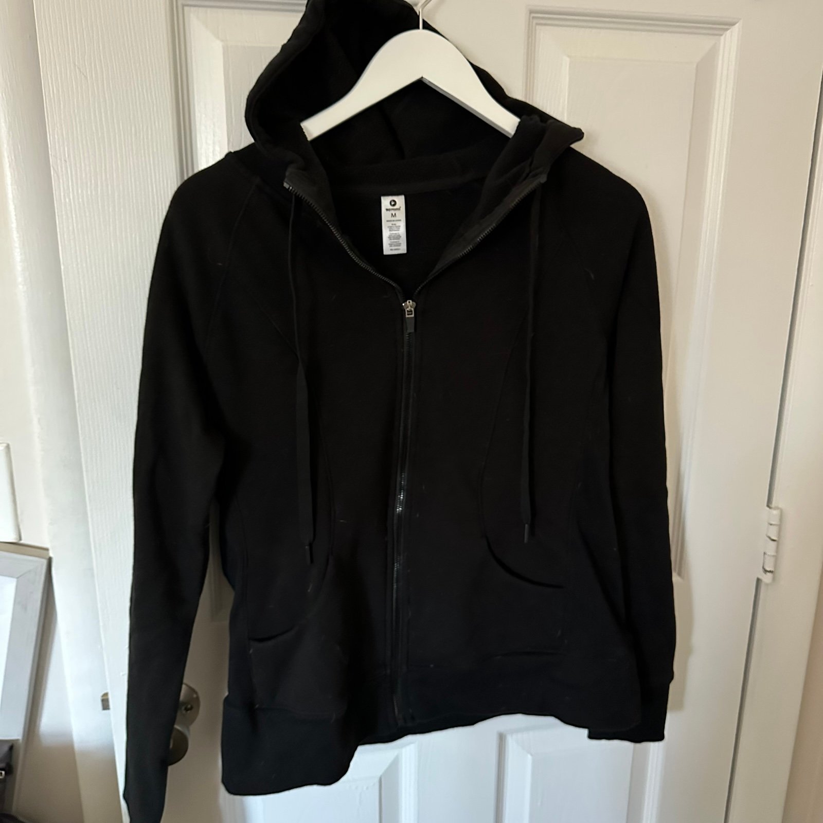 Black Full Zip Hoodie