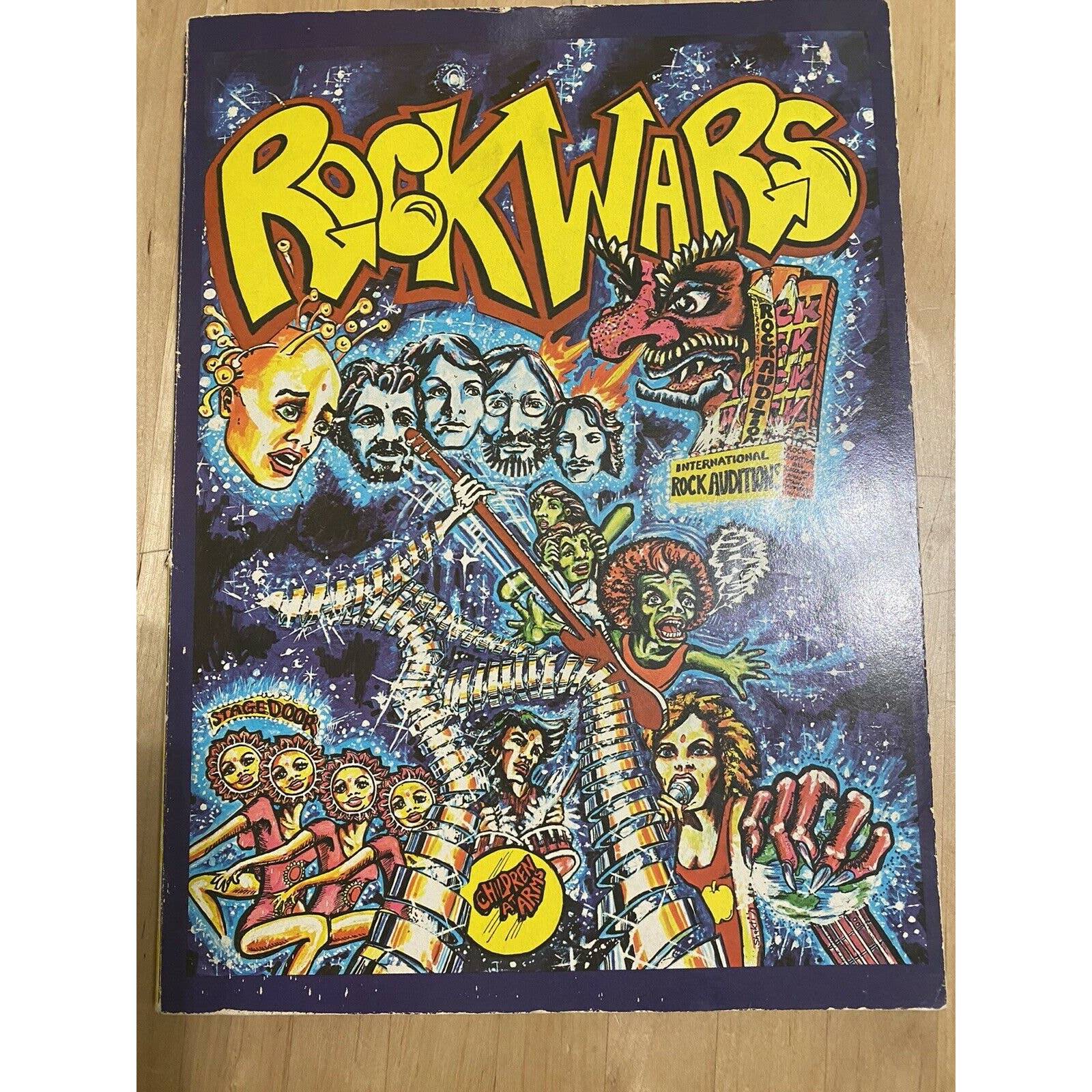Rare Vintage Rockwar Comic Magazine 1979