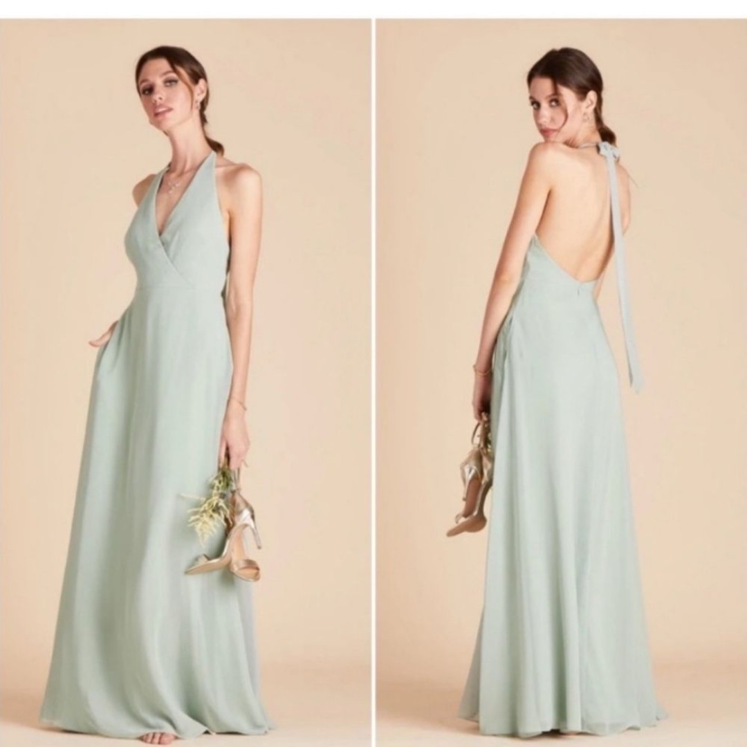 Birdy Grey Special Occasions Moni Convertible Bridesmaid Dress Size M.