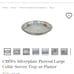 Vintage Leonard Silver Plated Antique Celtic Round Embossed Serving Tray Platter