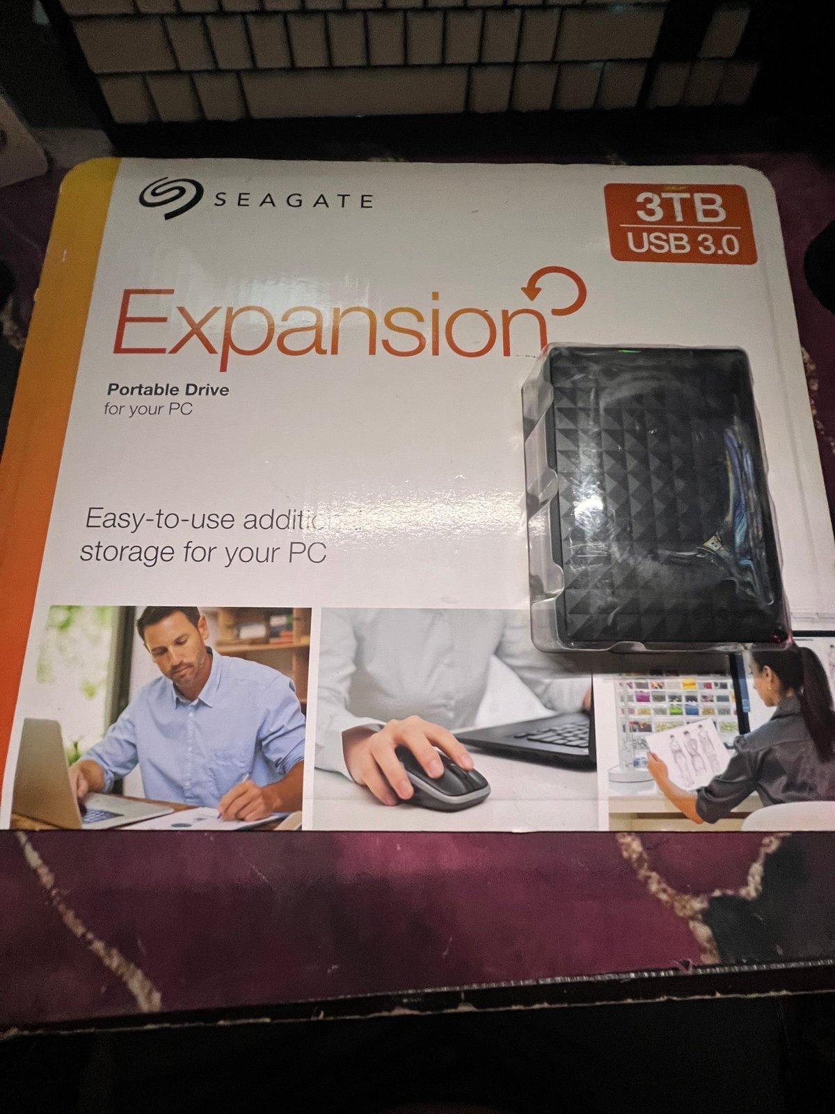 Seagate 3TB portable hard drive