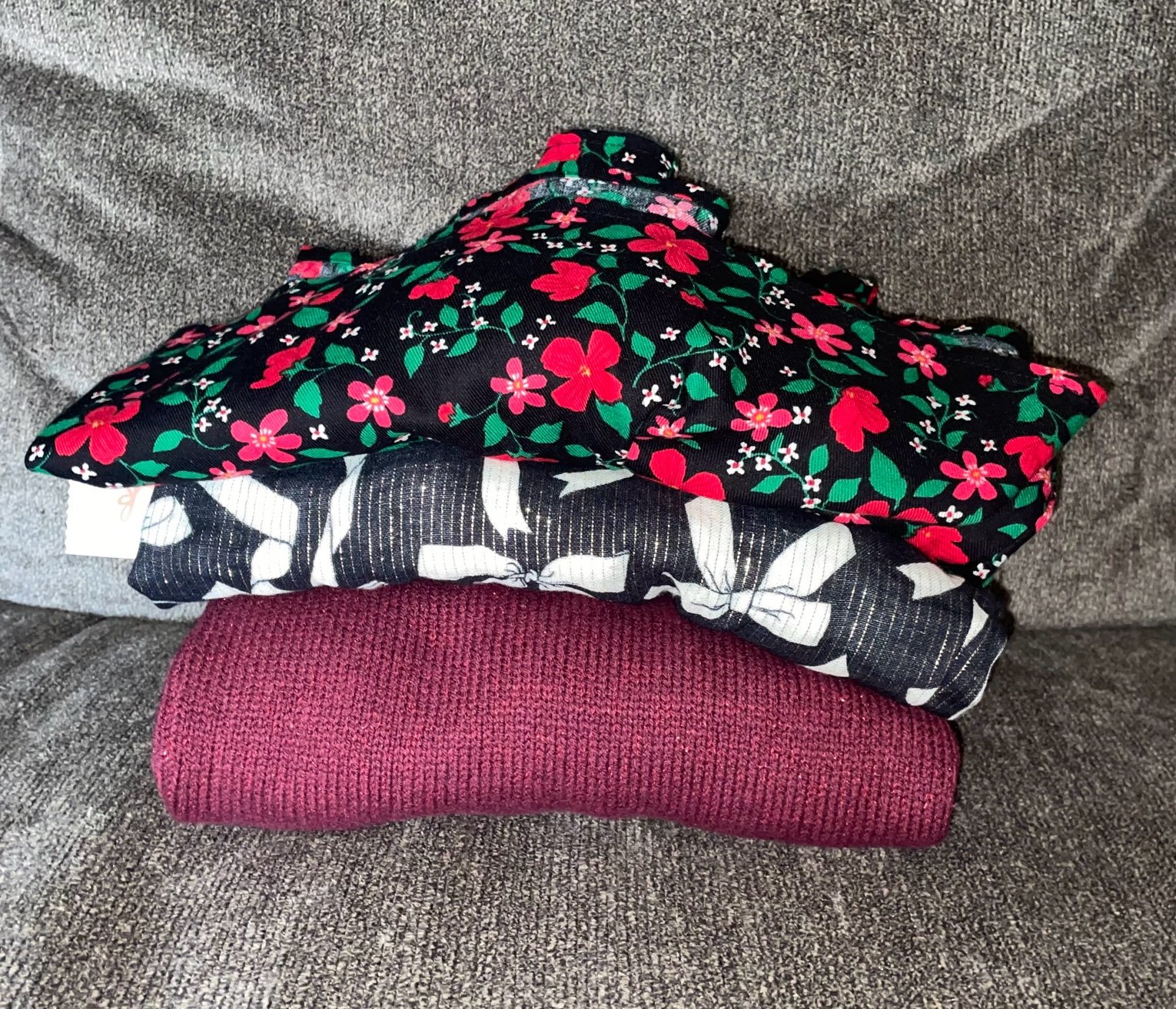 3 Brand New Girls Size 6/7 Small Cat & Jack Holiday Dress Lot
